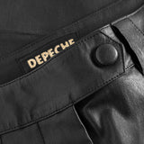 7/8 dels chino skindbuks i lækker stretch kvalitet / 50970 - Black - DEPECHE