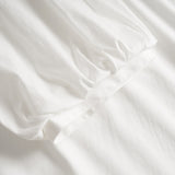 Depeche Clothing Abi bluse med pufærmer Tops 230 Off White