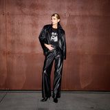 Depeche leather wear Adele skindbuks Pants 099 Black
