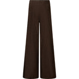 Depeche leather wear Adiva HW Culotte Ruskindsbuks Pants 067 Dusty brown
