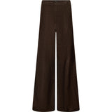 Depeche leather wear Adiva HW Culotte Ruskindsbuks Pants 067 Dusty brown