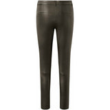 Depeche leather wear Amelia chino skindbuks i 7/8 dels længde Pants 038 Dusty taupe