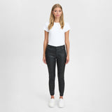 Depeche leather wear Amelia chino skindbuks i 7/8 dels længde Pants 099 Black (Nero)