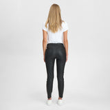 Depeche leather wear Amelia chino skindbuks i 7/8 dels længde Pants 099 Black (Nero)