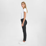 Depeche leather wear Amelia chino skindbuks i 7/8 dels længde Pants 099 Black (Nero)