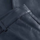 Depeche leather wear Amelia chino skindbuks i 7/8 dels længde Pants 178 Navy