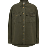Depeche Clothing Angie skjorte Shirts 054 Khaki (Visione)