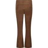 Depeche leather wear Ava HW Flare 7/8 Ruskindbuks Pants 311 Wood