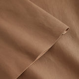 Depeche leather wear Ava RW flare 7/8 længde skindbuks i strækbar kvalitet Pants 199 Nougat