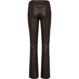 Depeche leather wear Ava skindbukser - fuld længde (RW) Pants 008 Chocolate