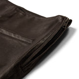 Depeche leather wear Ava skindbukser - fuld længde (RW) Pants 008 Chocolate
