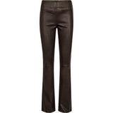 Depeche leather wear Ava skindbukser - fuld længde (RW) Pants 008 Chocolate