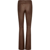 Depeche leather wear Ava skindbukser - fuld længde (RW) Pants 309 Metallic Brown