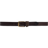 DEPECHE Bælte med nitter Belts 161 Dark brown