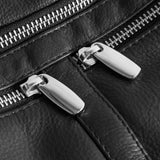 DEPECHE Bæltetaske med lynlås detaljer Bumbag 099 Black (Nero)