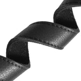 DEPECHE Læderbælte i klassisk look Belts 099 Black (Nero)
