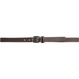 DEPECHE Læderbælte i klassisk look Belts 250 Dark Taupe