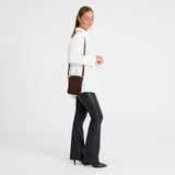 DEPECHE Berlin flettet mobiltaske Mobilebag 008 Chocolate