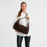 DEPECHE Berlin skuldertaske Shoulderbag / Handbag 008 Chocolate