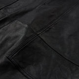 Depeche leather wear Bermuda shorts i skind (HW) Shorts 099 Black (Nero)