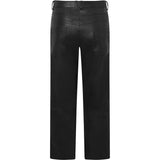 Depeche leather wear Bindy skindbukser (HW) Pants 099 Black (Nero)