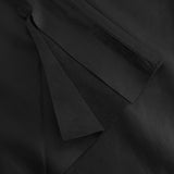 Depeche leather wear Bindy skindbukser (HW) Pants 099 Black (Nero)