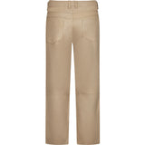 Depeche leather wear Bindy skindbukser (HW) Pants 177 Cream