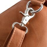 DEPECHE Læder bumbag i klassisk design Bumbag 014 Cognac