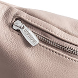 DEPECHE Læder bumbag i klassisk design Bumbag 038 Dusty taupe