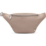 DEPECHE Læder bumbag i klassisk design Bumbag 038 Dusty taupe