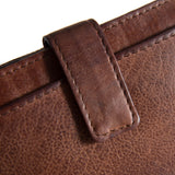 DEPECHE Blød og lækker skind pung Purse / Credit card holder 133 Brandy
