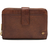 DEPECHE Blød og lækker skind pung Purse / Credit card holder 133 Brandy