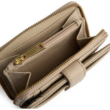 DEPECHE Blød og lækker skind pung Purse / Credit card holder 228 Soft Sand