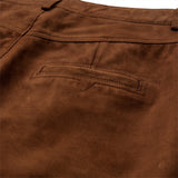 Depeche leather wear Boa suede pants Pants 014 Cognac