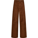 Depeche leather wear Boa suede pants Pants 014 Cognac