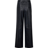 Depeche leather wear Boa HW Wide Skindbukser Pants 031 Ocean