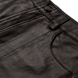 Depeche leather wear Boa HW bermuda shorts Shorts 008 Chocolate