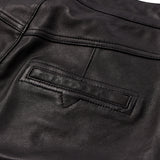 Depeche leather wear Boa HW bermuda shorts Shorts 099 Black