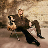 Depeche leather wear Boa HW ruskindbuks boot cut Pants 067 Dusty brown