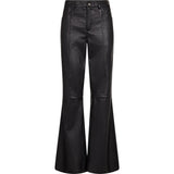 Depeche leather wear Boa boot cut HW skindbuks Pants 099 Black