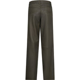 Depeche leather wear Boa skindbukser - fuld længde (HW) Pants 054 Khaki