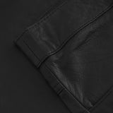 Depeche leather wear Boa skindbukser - fuld længde (HW) Pants 099 Black (Nero)