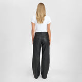 Depeche leather wear Boa skindbukser - fuld længde (HW) Pants 099 Black (Nero)