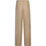 Depeche leather wear Boa skindbukser - fuld længde (HW) Pants 177 Cream