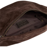 DEPECHE Smuk ruskindsbumbag Bumbag 008 Chocolate
