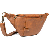 DEPECHE Bumbag i blød skindkvalitet Bumbag 014 Cognac