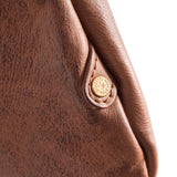 DEPECHE Bumbag i en smørblød læderkvalitet Bumbag 133 Brandy