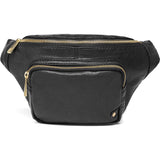 DEPECHE Klassisk must-have bumbag i skind Bumbag 097 Gold