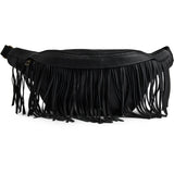 DEPECHE Bumbag med frynser Bumbag 099 Black (Nero)