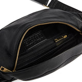 DEPECHE Bumbag med guldkæde på remmen Bumbag 099 Black (Nero)